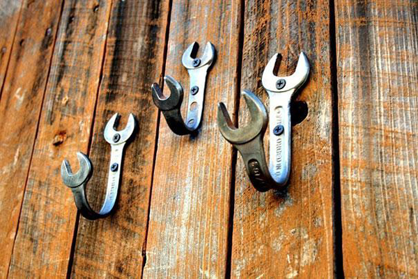 funky junk auctions wrench coat hooks